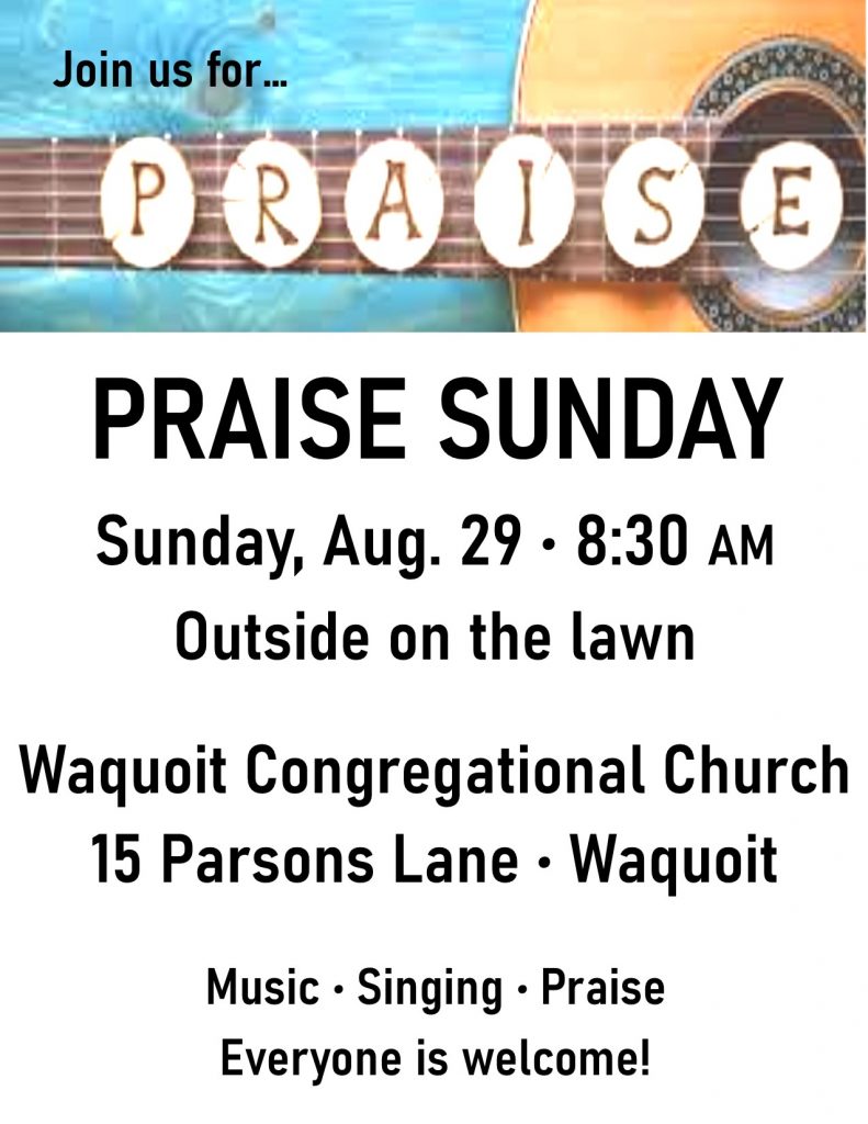 From the Waquoit church archive
