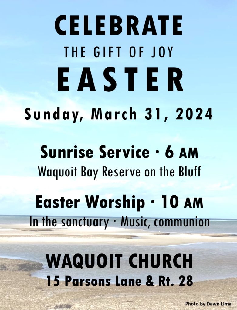 From the Waquoit church archive