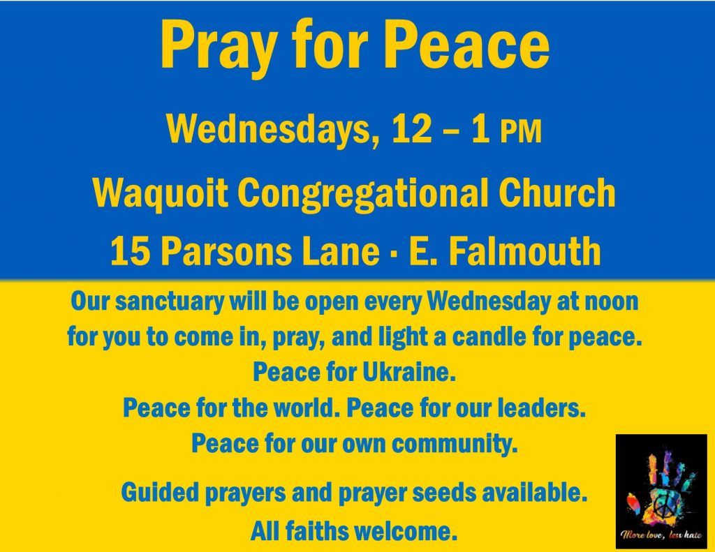 From the Waquoit church archive