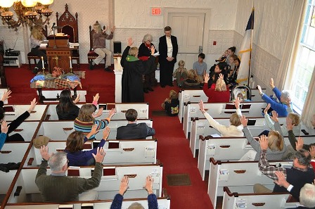 From the Waquoit church archive