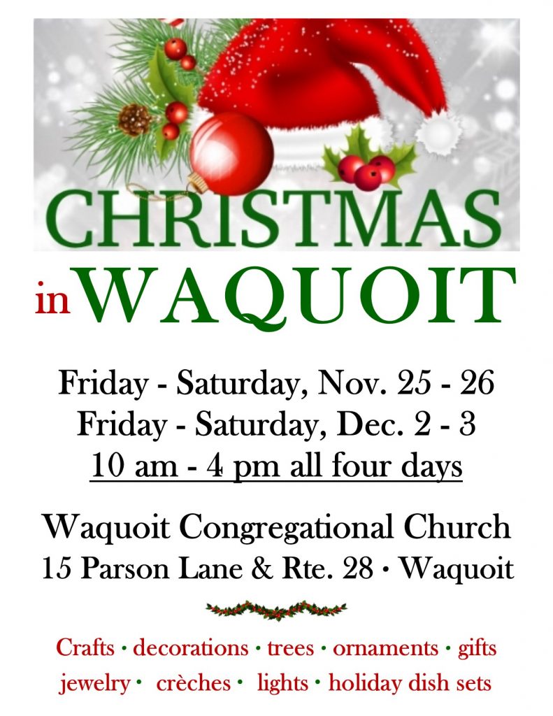 From the Waquoit church archive