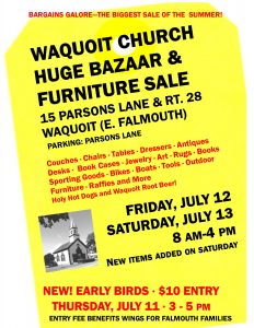 From the Waquoit church archive