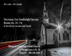 From the Waquoit church archive