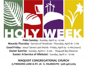 From the Waquoit church archive