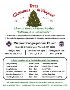 From the Waquoit church archive
